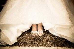 Buty ślubne panny młodej