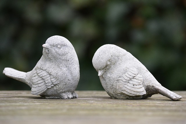 figurki ptaków